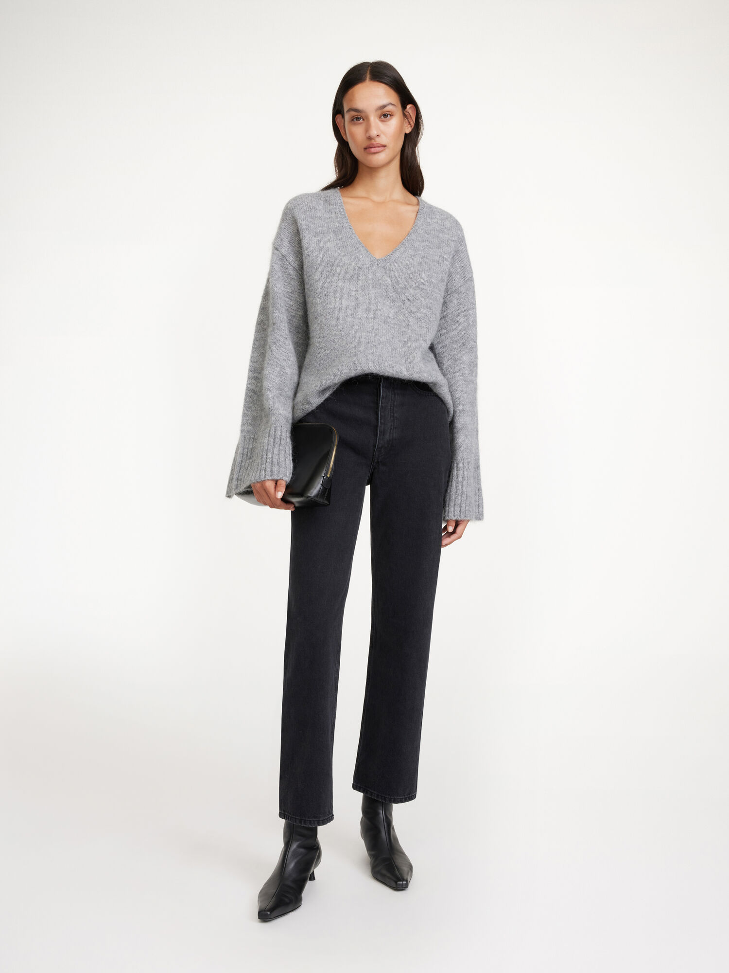 By Malene Birger Milium Organic Cotton Traperice Crne | HR_BB46551