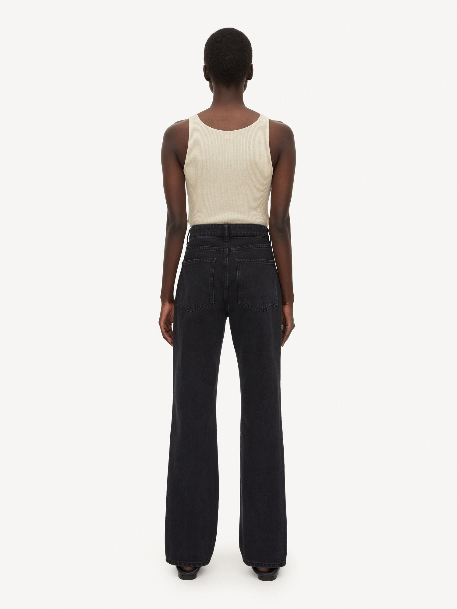 By Malene Birger Miliumlo Organic Cotton Hlače Crne | HR_BB80807