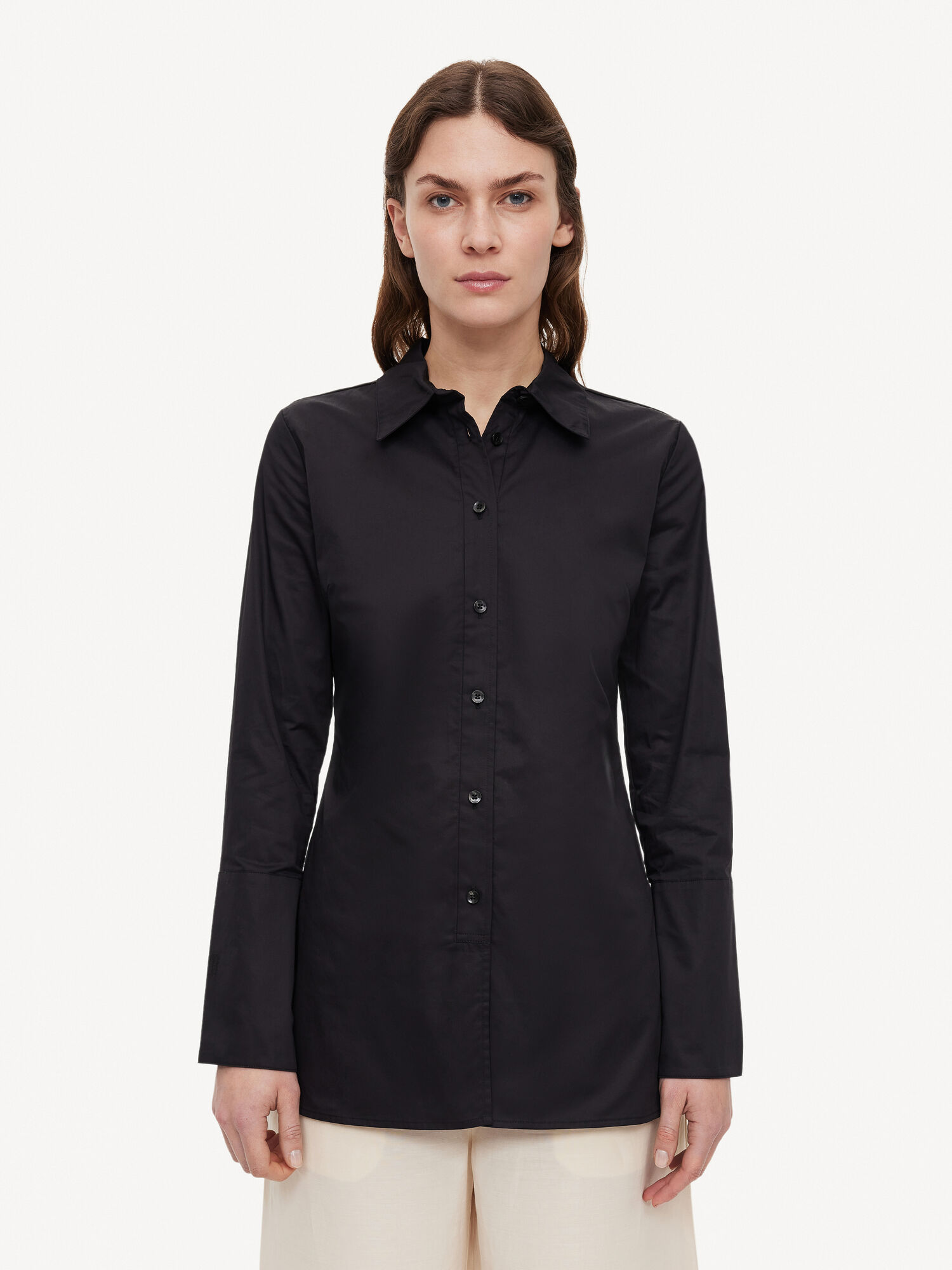 By Malene Birger Padano Organic Cotton Košulje Crne | HR_BB35499