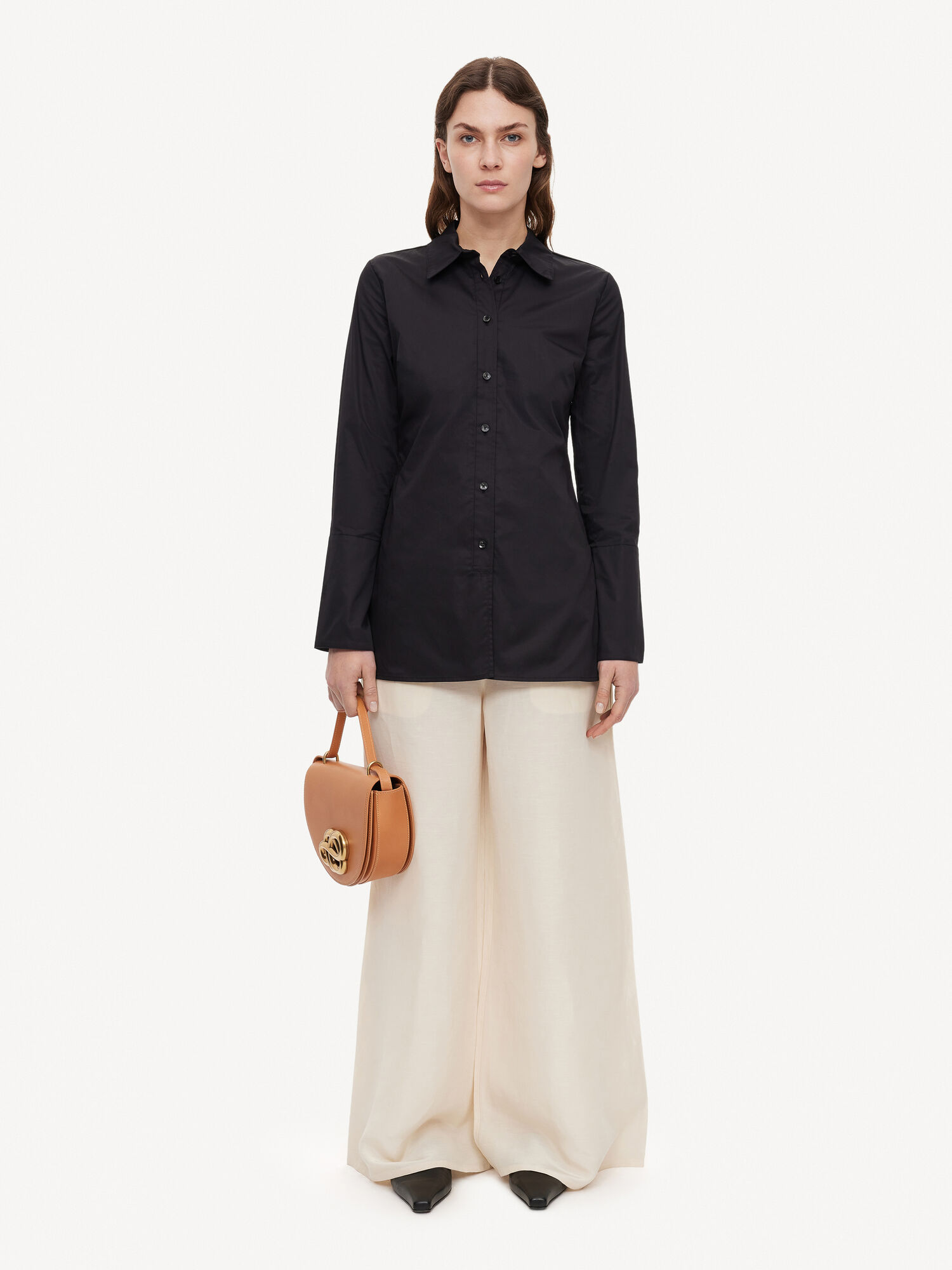 By Malene Birger Padano Organic Cotton Košulje Crne | HR_BB35499