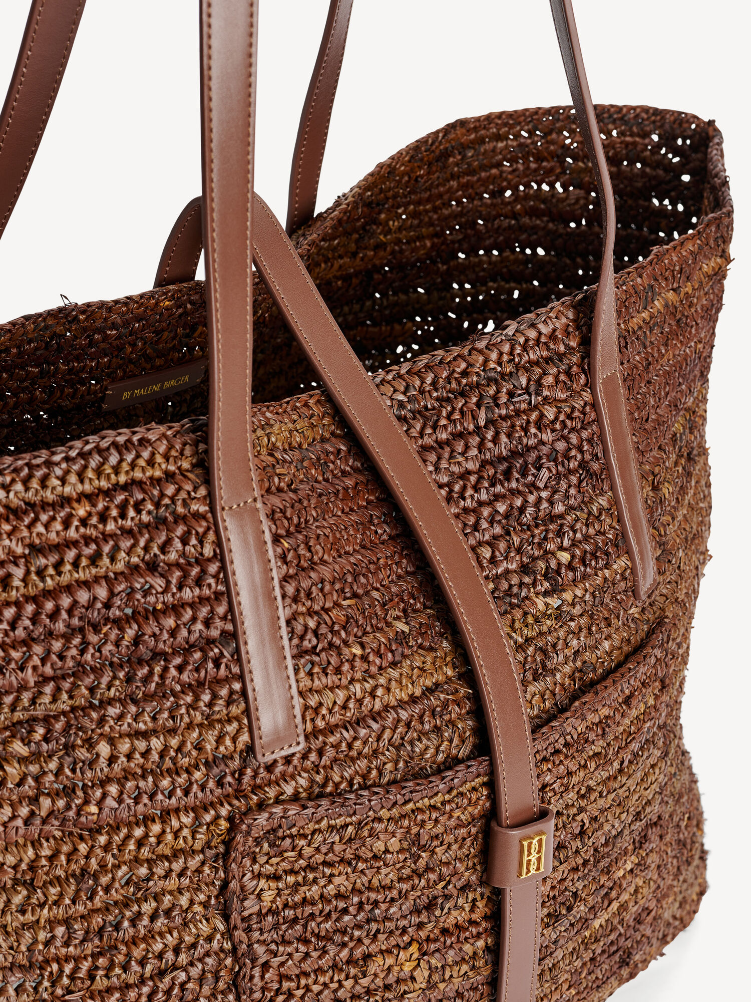 By Malene Birger Palla Straw Tote Torbe Bison | HR_BB92276