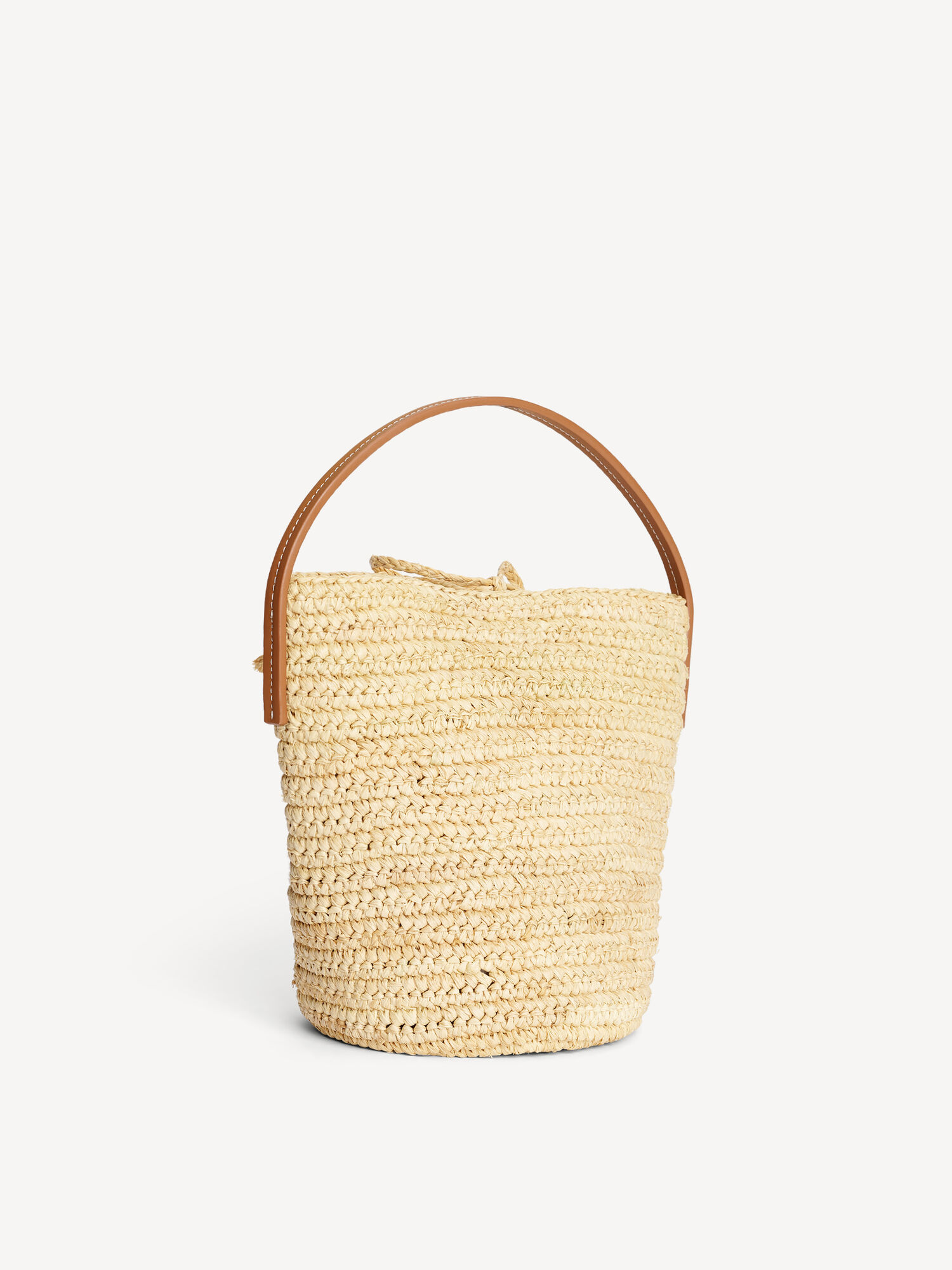 By Malene Birger Pammas Straw Handbag Torbe Svijetlo | HR_BB92703