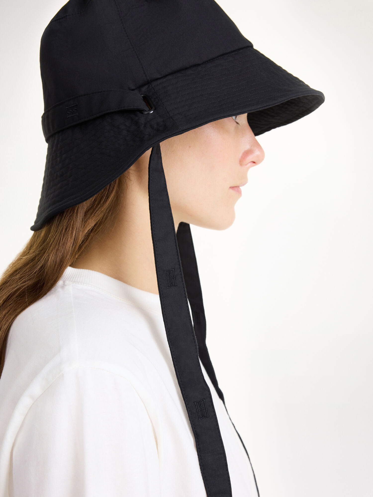 By Malene Birger Piova Cotton Hat Ostali Dodaci Crne | HR_BB17270