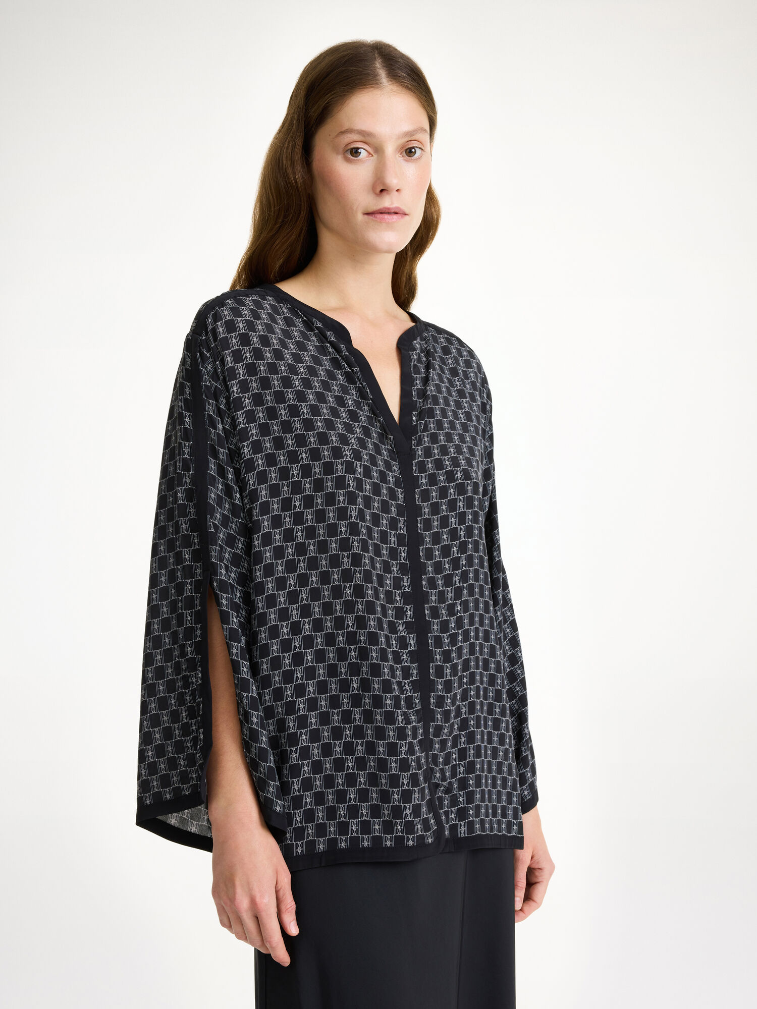 By Malene Birger Plazzo Blouse Košulje Mono lined 050 | HR_BB60138