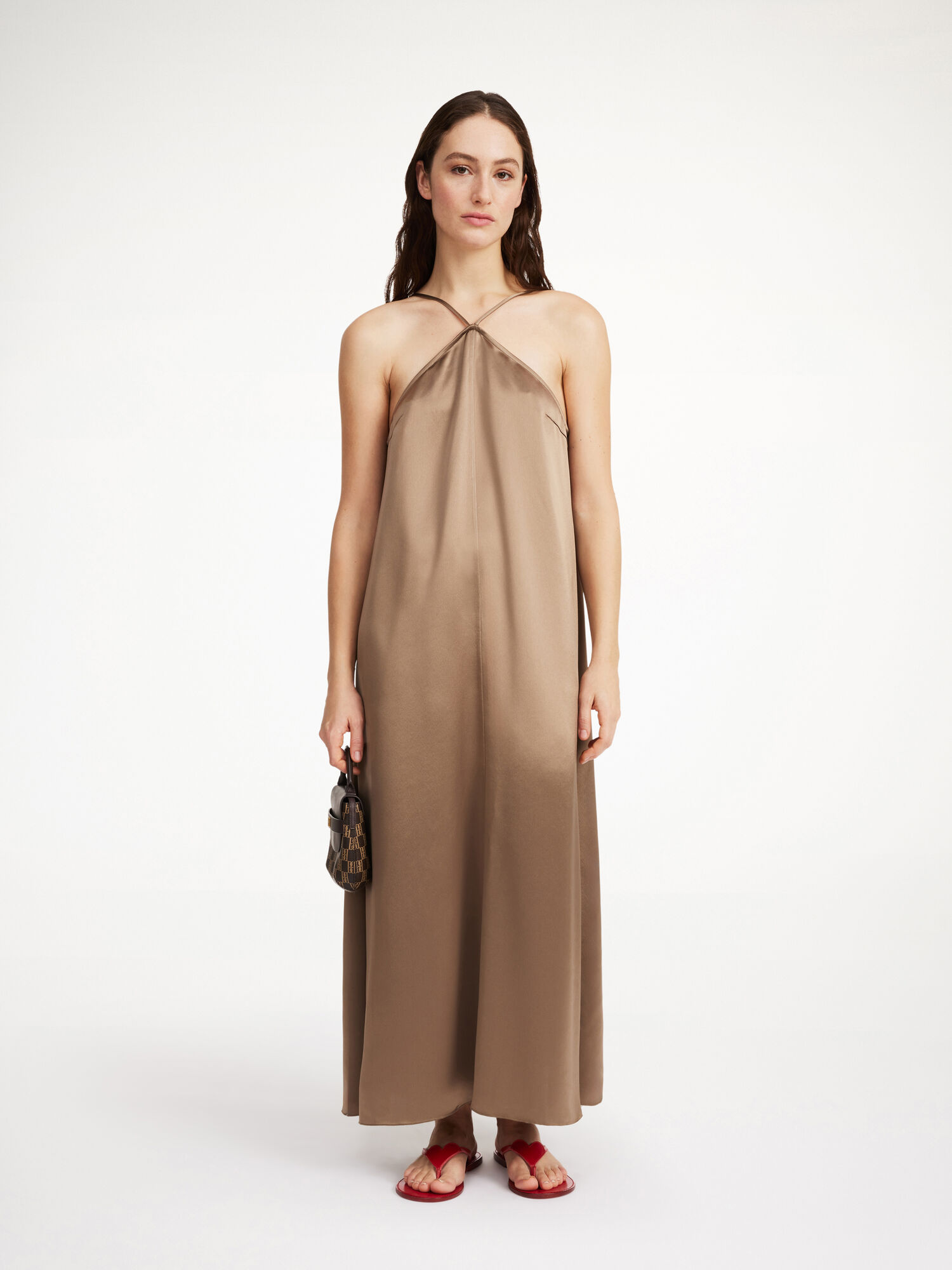 By Malene Birger Reganne Maxi Haljina Shitake | HR_BB86910