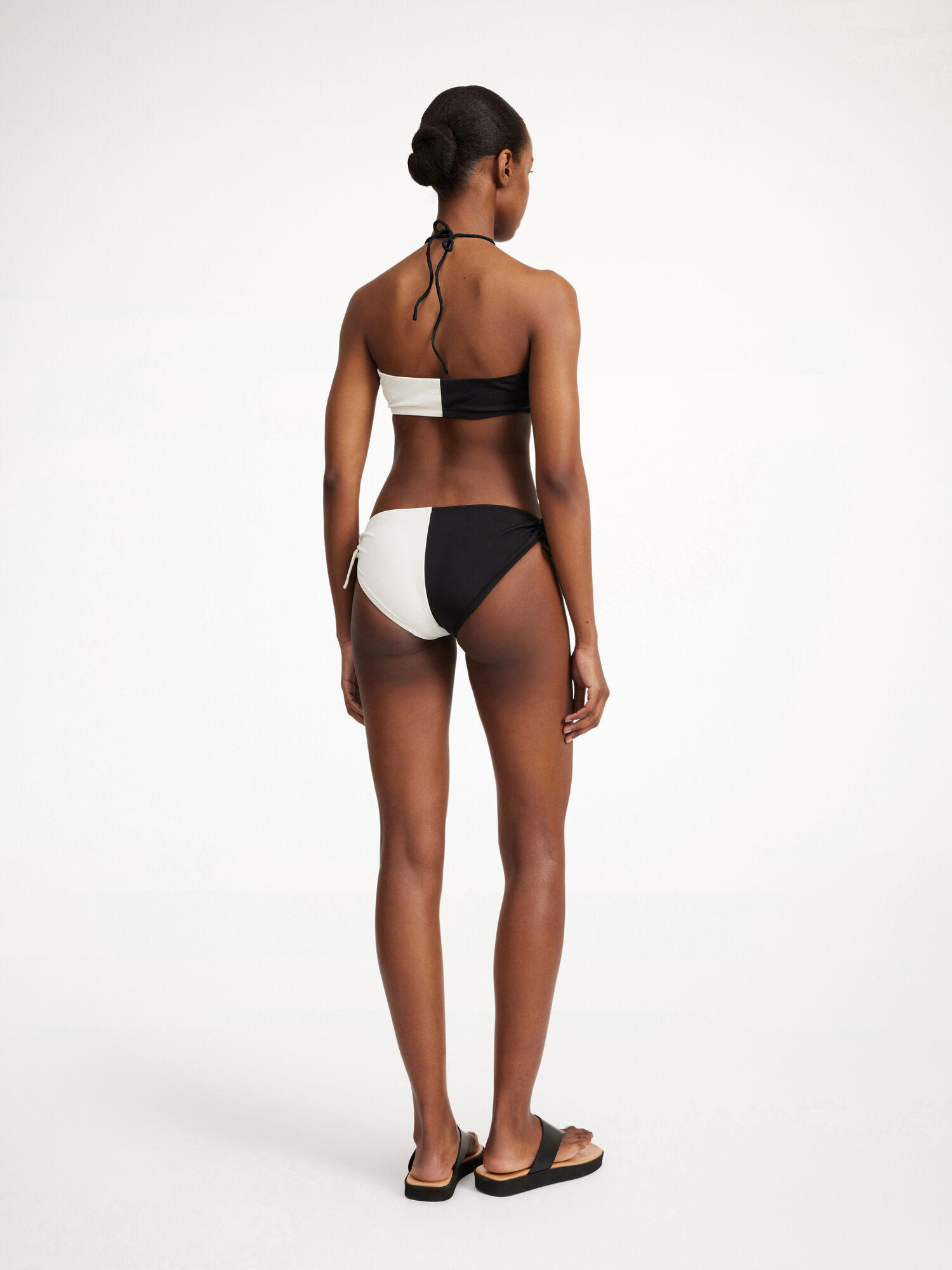 By Malene Birger Seabay Low Bikini Bottoms Kupaći Kostimi Crne Bijele | HR_BB16199