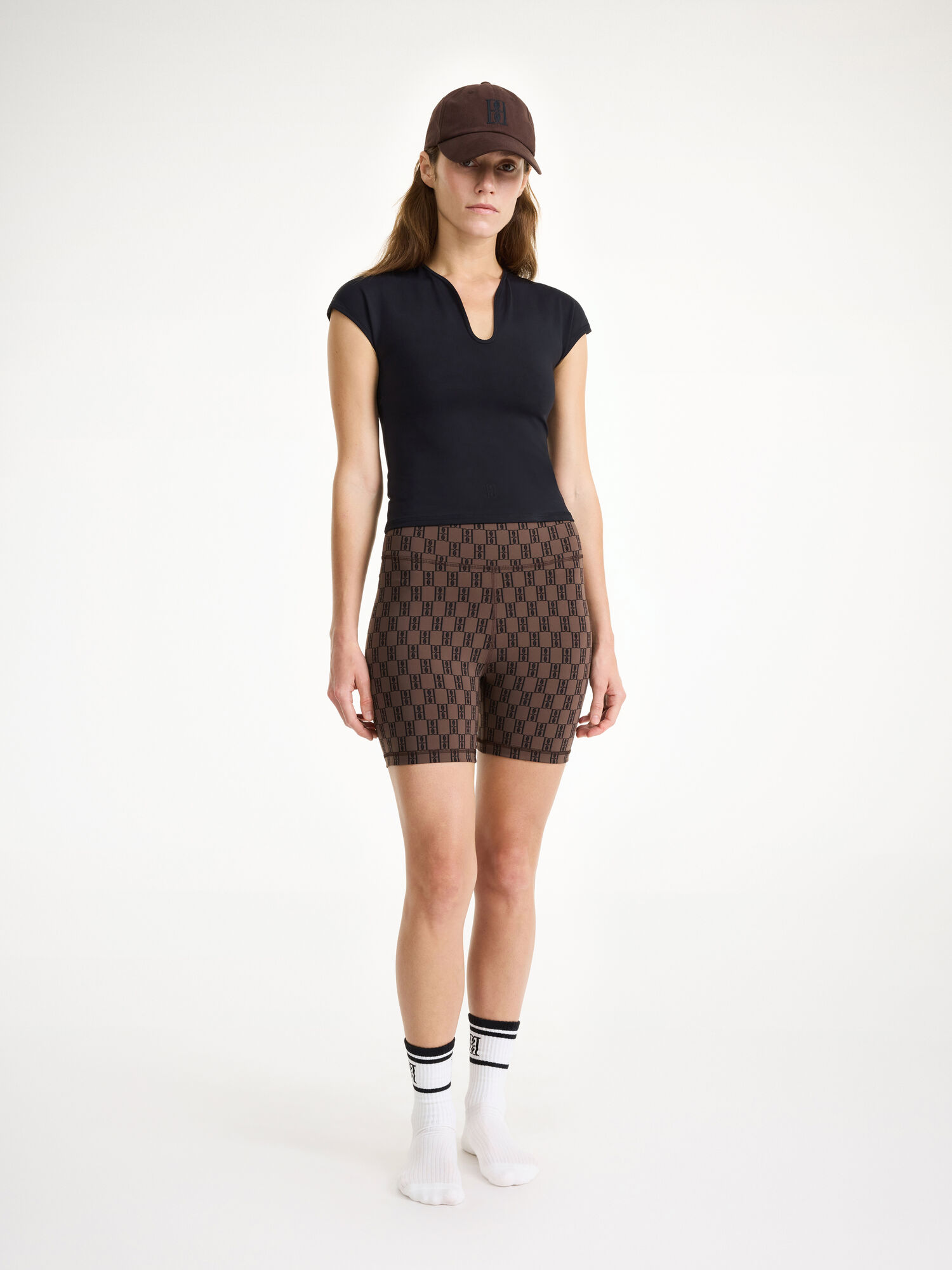 By Malene Birger Siola Atheletic Shorts Odjeća za slobodno vrijeme Tamno | HR_BB97628