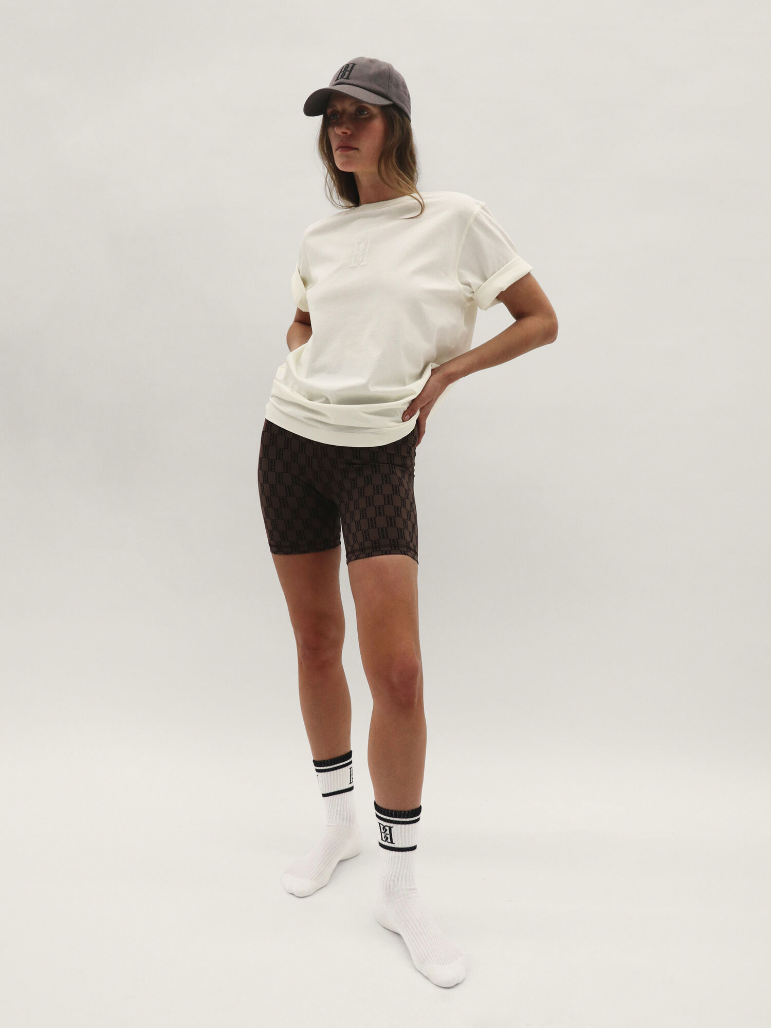 By Malene Birger Siola Atheletic Shorts Odjeća za slobodno vrijeme Tamno | HR_BB97628