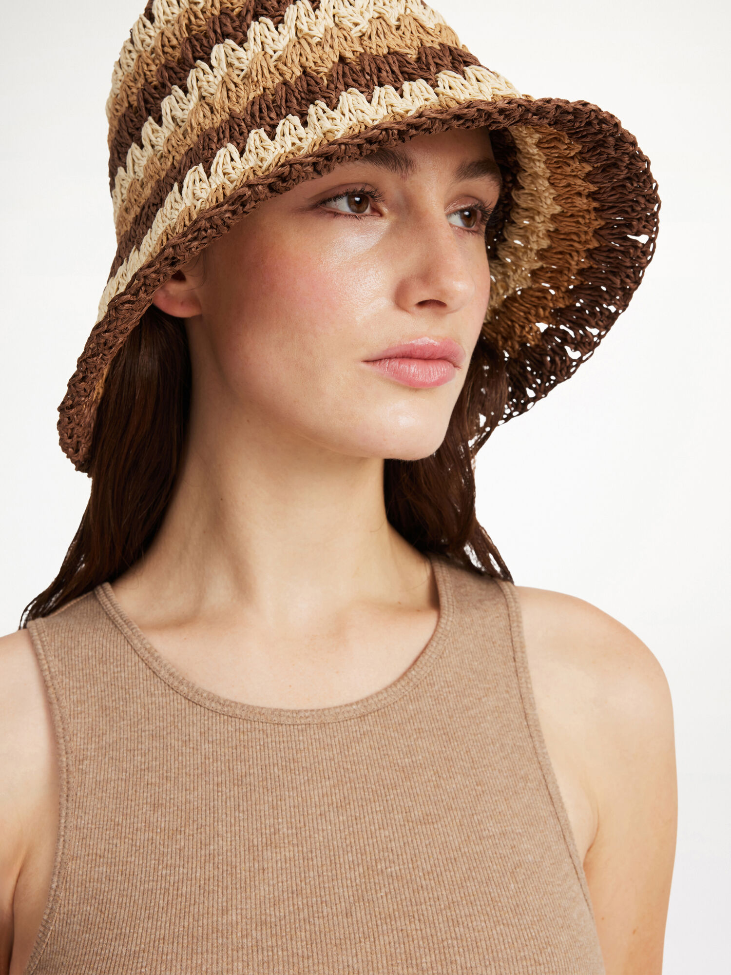 By Malene Birger Strawie Hat Ostali Dodaci Kafe | HR_BB24028