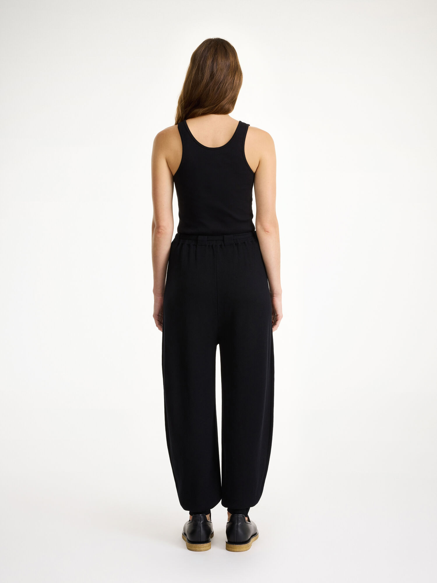 By Malene Birger Tevana High-waisted Hlače Crne | HR_BB47101