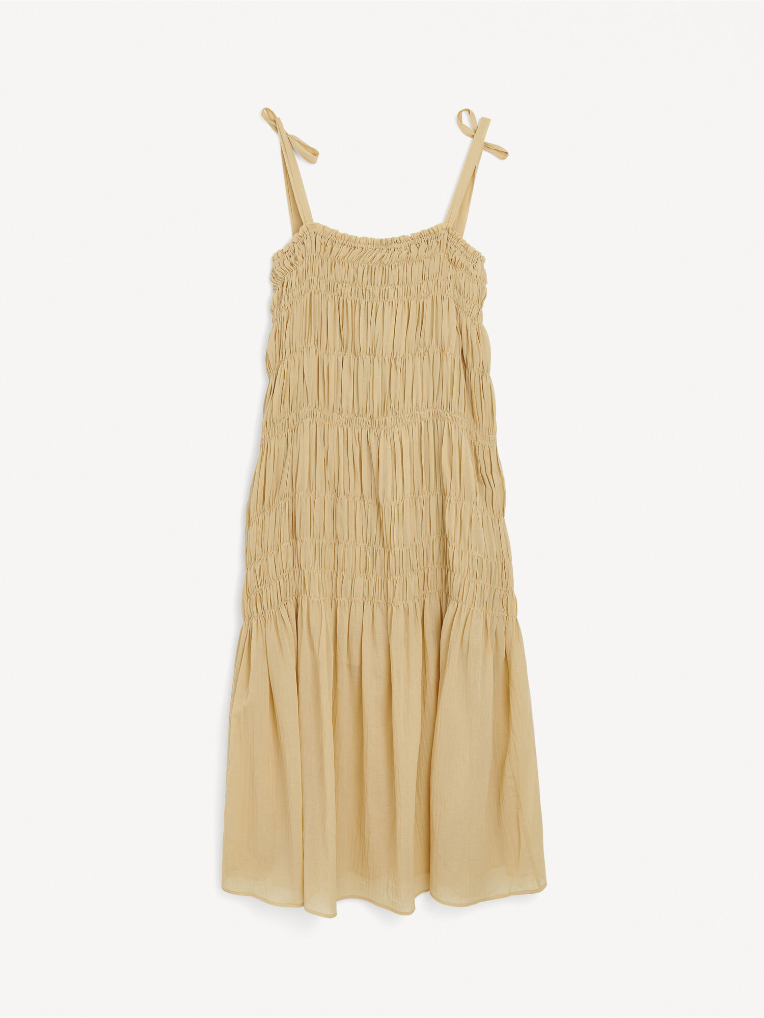 By Malene Birger Vyra Organic Cotton Maxi Haljina Wet Sand | HR_BB66195